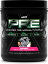 JYM Supplement Science Pre JYM X Dragonberry Pompes à poudre pré-entraînement avancées, Nitrate Citrulline, Dynamine, NO3T Betaine, BCAA, Nootropics, Créatine, Beta-Alanine, 20 portions