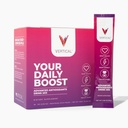 Bâtons de poudre à oxyde nitrique - supplément pour l'énergie améliorée, la concentration et le bien-être quotidien - L-Arginine, CoQ10, acide alpha lipoïque, 30 bâtonnets à usage unique