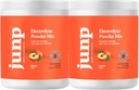 JUNP Electrolytes en poudre Pas de sucre Pas de glucides – Orchard frais Juicy Peach Drink Mix - Potassium et sel Electrolyte en poudre d'hydratation Zéro Calorie en poudre sans électrolyte sans sucre, Keto Friendly, 180 portions