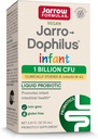 Jarrow Formulas® Jarro-Dophilus® Probiotique liquide pour nourrissons, supplément alimentaire, soutien sanitaire intestinal pour nourrissons, 1 milliard d'UFC par portion, 0,51 fl oz, 30 jours d'approvisionnement
