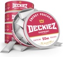 Pochettes Deckiez Energy, 5 Canettes (100 portions), Supplément de caféine sans sucre, Pochettes de café et boisson énergétique alternative, Pochettes de caféine 50mg, Arôme framboise
