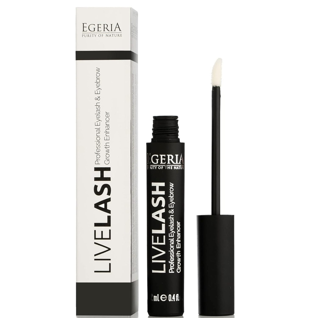 Enhancer de croissance des cils et des sourcils par Egeria, booster le sérum pour les cils et les sourcils plus longs (1 PCS)