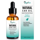 Huile naturelle d'enlèvement de cire d'oreille Mullein et nettoyant avec l'ail.