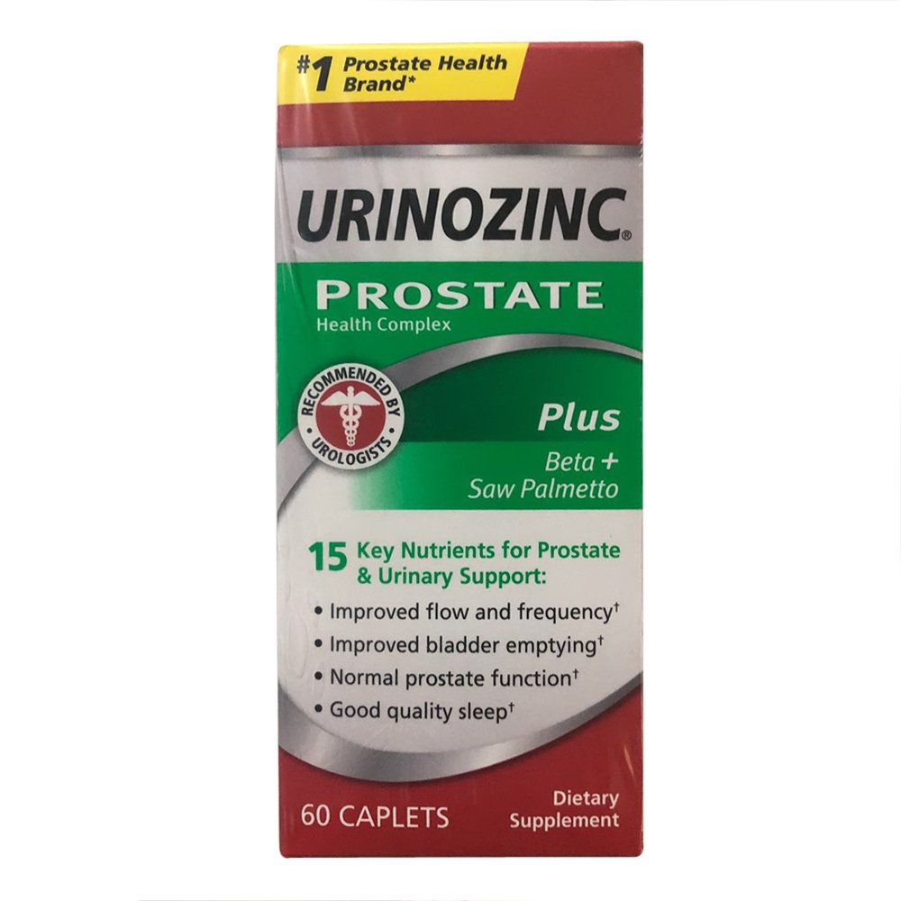 URINOZINC PROSTATE Complexe de santé Plus Beta+Saw Palmetto 60 CAPLETTES