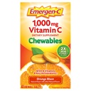 Emergen-C Vitamine à croquer C 1000mg, avec des vitamines B et des antioxydants Comprimé (40 Nombre, Arôme Blast d'orange), Supplément diététique