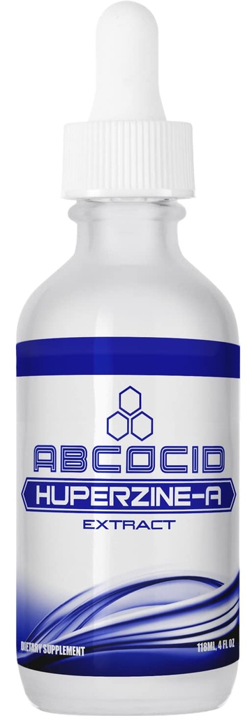 Supplément liquide Huperzine-A 360 mcg par portion,4 Oz Liquide,240 portions,Fabriqués aux États-Unis,Absorption rapide,Ingrédients de qualité,Troisième partie testée,Produits certifiés GMP,Produits exempts deCrédulité