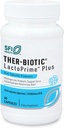 Klaire Labs SFI Health Ther-Biotique LactoPrime Plus - Lactobacillus et Bifidobacterium Probiotiques pour la santé digestive - Probiotique quotidien pour les hommes et les femmes pour les personnes sensibles aux glucides (60 capsules)