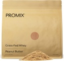 ProMix Nutrition Poudre de protéines de lactosérum, beurre d'arachide - herbacé - Après entraînement Fitness et nutrition Shakes, Smoothies, Cuisson et Recettes de cuisson - Sans gluten et sans céto-friendly - 2.5 Livre (paquet de 1)