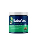 NaturVet Probiotiques et enzymes avancés, PB6 Chien doux Chews pour aider les ventres sensibles et les problèmes digestifs, Hickory fumé Bacon supplément d'animal aromatisé pour chiens sur 6 semaines, 120 Comte Jar