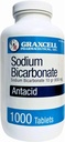 Comprimés de bicarbonate de sodium USP 650mg (10 grains)