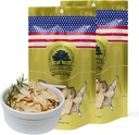 2 sacs Ginseng Slices américaines du Wisconsin, DOL Wisconsin américain Ginseng Slices racine pour le thé, énergie pour les hommes femmes santé booste l'immunité, sans gluten,