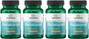 Swanson Melatonine - Supplément à base de plantes - Sommeil et relaxation - (120 gélules, 3 mg chacune)