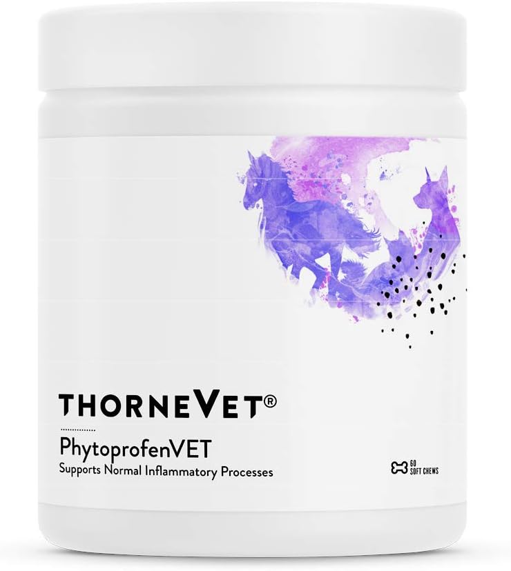 ThorneVET PhytoprofenVET – Supplément de soutien inflammatoire pour chiens et chats, 60 chews doux