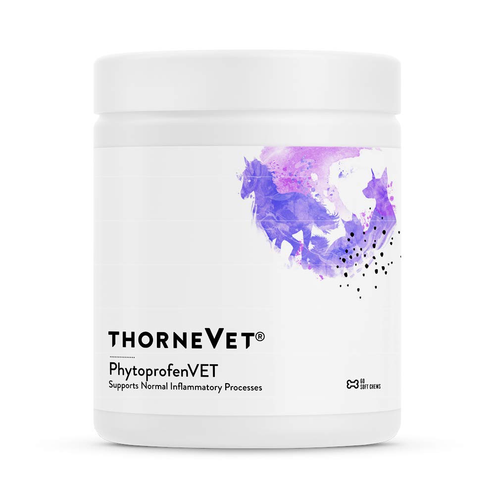 ThorneVET PhytoprofenVET – Supplément de soutien inflammatoire pour chiens et chats, 60 chews doux