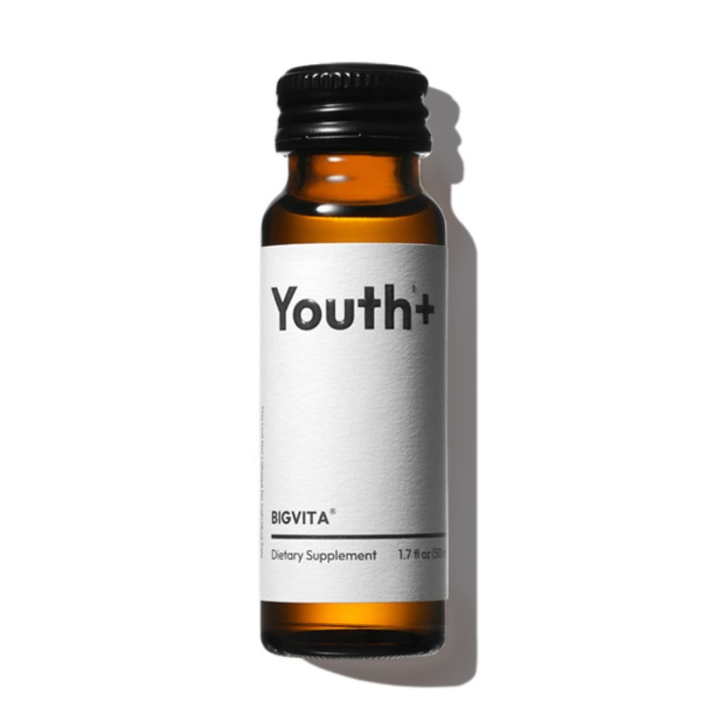 BIGVITA Youth+--Shots NAD+ pour l'anti-âge, l'énergie, la peau et la santé des cheveux, le soutien cognitif