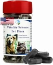 Vitalité Science Flore de chat – Probiotiques naturels pour les chats et les chiens