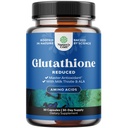 Supplément réduit de glutathion avec chardon de lait - 500 mg par portion de glutathion pur L avec acide lipoïque alpha et chardon de lait Silymarin - 30 Compte