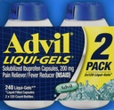 Advil Liquigels, 200 Miligrammes, 240 Nombre 200mg