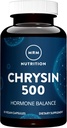MRM Nutrition Chrysine 500mg=L'équilibre hormonal favorise des niveaux de testostérone sains=Pure 5,7-Dihydroxyflavone=Sans gluten + végétalien=30 portions