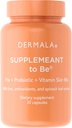 Dermala #FOBO SUPPLÉMÉANT pour être supplément d'acné.Tous les prébiotiques naturels quotidiens Probiotiques Vitamines Mélanger la peau avec le zinc.