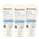 Aveeno Eczema Thérapie Crème hydratante quotidienne pour la peau sensible, crème apaisante pour l'eczéma, crème colloïdale et céramide pour peau sèche et démangeaison, sans stéroïdes et fragrances, 5 oz, boîte de 3