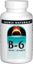 Source Naturals Vitamine B-6, 500 mg Système immunitaire Support - 50 comprimés