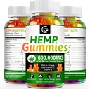 Gommies de chanvre extra-fort, végétalien, non OGM, sans gluten