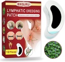 Patch de ganglions lymphatiques à base de plantes, Patch de drainage lymphatique, Patch de soins lymphatiques à Herbal, Patch de ganglion lymphatique à collier pour hommes et femmes(12)