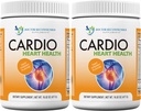 DOCTEUR COMPLÉMENTS COMPLÉMENTS Cardio Heart Health Powder – Supplément L-Arginine 5000mg & L-Citrulline 1000mg, Tart Cherry Flavor (paquet de 2-16,82 oz / 33,64 oz)