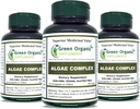 Algae, Fucoidan, Blue Green Algae, Kelp, Bladderwrack, Chlorella, Spirulina, Irish Moss, Dulse, 90 VCaps, Haute Absorbable, Non-OGM, Sans gluten (paquet de 3)