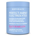 BodyHealth PerfectAmino Electrolytes Poudre Sans Sucre, Sans Sucre Keto Electrolytes à jeun Mélange de boisson, Poudre d'hydratation avec Trace Minerals - Pastèque - 30 portions