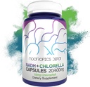 Nootropics Depot NADH + Chlorella vulgaris (Broken Cell) 400mg Capsules | Nicotinamide Adenine Dinucleotide 20mg | Chlorophyll 10mg | Energy, Alertness, Mental Clarity & Healthy Aging, 30 Count