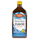 Carlson - L'huile de poisson très fine, 1600 mg Oméga-3s, supplément liquide, norvégien, sauvage, source durable, citron, 16,9 Fl Oz