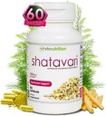 VH Nutrition SHATAVARI | 700mg Asparagus Racemosus Extract | Female Vitality* & Rejuvenation* | Natural Estrogen Balance* | Supports Hormonal Health and Overall Well-Being | 60 Capsules