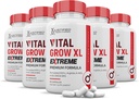 (5 Pack) Vital Grow XL Pills Extreme 1600MG Premium Formula Proprietary Blend pour la santé des hommes 300 capsules