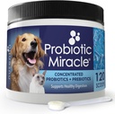 Probiotiques pour les chats et les chiens : Miracle probiotique : Bowel & Gut Support : Santé digestive : Arrêter la diarrhée, tabouret perdu