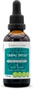 Secrets de la tribu - Détox tribal, formule d'action nettoyante, mélange de suppléments à base de plantes gouttes d'alcool extrait liquide (2 fl oz)