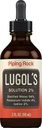 Lugols Iodine Des gouttes 2% 2 fl oz de supplément liquide