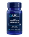 Tocotriénols absorbants, vitamine E comme tocophérol D-Alpha, tocotriénols mélangés, soutien de la croissance des cheveux, fonction cérébrale, sans gluten, sans OGM, 60 softgels