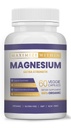 Supplément Magnésium Extra Strength – 600mg Magnésium Glycinate – Soutient la santé osseuse, la fonction musculaire – végétalien, non-OGM – 60 capsules