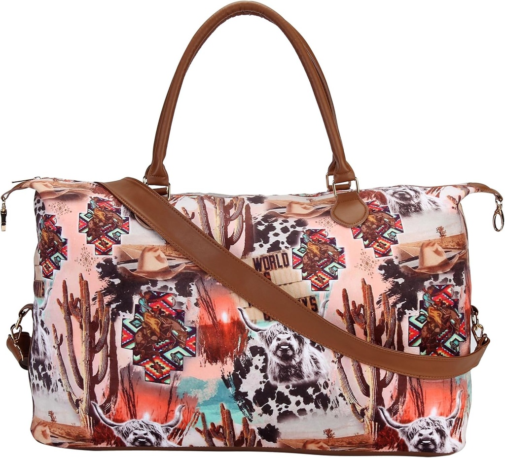 Weekender sac sac à bandoulière pour les femmes Grand sac de voyage sac de voyage de fin de semaine avec bandoulière...