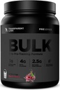 Transparent Labs Bulk Black Pre Workout - Clinically Dosed, Sugar Free Preworkout for Men and Women with Beta Alanine Powder, Citrulline Malate, & Caffeine - 30 Servings, Black Cherry