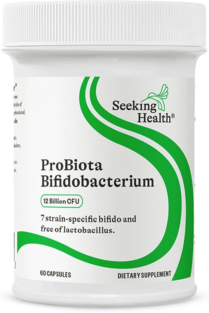 Recherche santé ProBiota Bifidobacterium, 60 Capsules, Supplément probiotique pour la santé digestive, Bifido seulement, Vegan- et Végétarien-Amiendly, soutient Colon Health et système immunitaire*