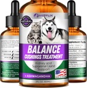 Soutien adrénal pour chiens et chats - Fabriqué aux États-Unis - Traitement de cushings pour chiens - Supplément chat et chien pour soutien au rein - 2 Fl Oz