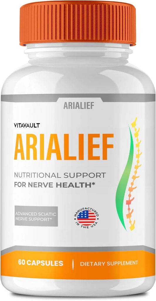 Suppléments Cerveau d'Arialief pour les capsules de mémoire et de focus, Aria LIEF Formule avancée Brain Health Support Pills Maximum Strength Nootropics d'Arialief Toutes les pilules de soutien naturel Reviews (60 capsules)