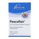 Pascoflair - Aide au sommeil à base de plantes pour aider à soulager l'agitation et la nervosité, calme l'esprit pour aider à soutenir le sommeil sain et reposant – 425 Mg d'extrait de fleur de passion par tablette (30 comprimés)