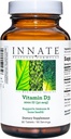 Formules de réponse INNATE Vitamine D3 2000 UI (50 mcg) - Supplément de vitamine pour soutenir la santé immunitaire et osseuse - Végétarienne, non-OGM et casher - Fabriquée sans 9 allergènes alimentaires - 90 comprimés (90 portions)