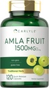 Carlyle Amla Capsules 1500mg. 120 Count.