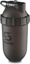 SHAKESPHERE Shaker Bottle - 24oz Leak Proof Protein Shaker Bottle for Pre Workout, Smoothie, and Powder Drink Mixes, No-Blade Mixer for Gym, BPA-Free, Easy Clean & Easy to Carry (Frosted Black)