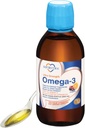 Ultra Strength Liquid Omega-3 + Vitamine D3, Suppléments d'huile de poisson 4 500mg Omega-3 Huile marine de l'huile de poisson et Calamarine, 2 130mg DHA et EPA, + 1 000 UI de vitamine D3-6,8 fl oz